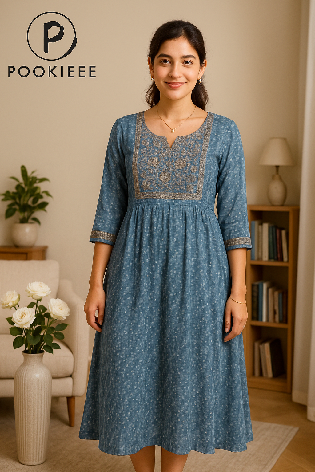 Elegant Cotton Printed Kurti for Everyday Comfort